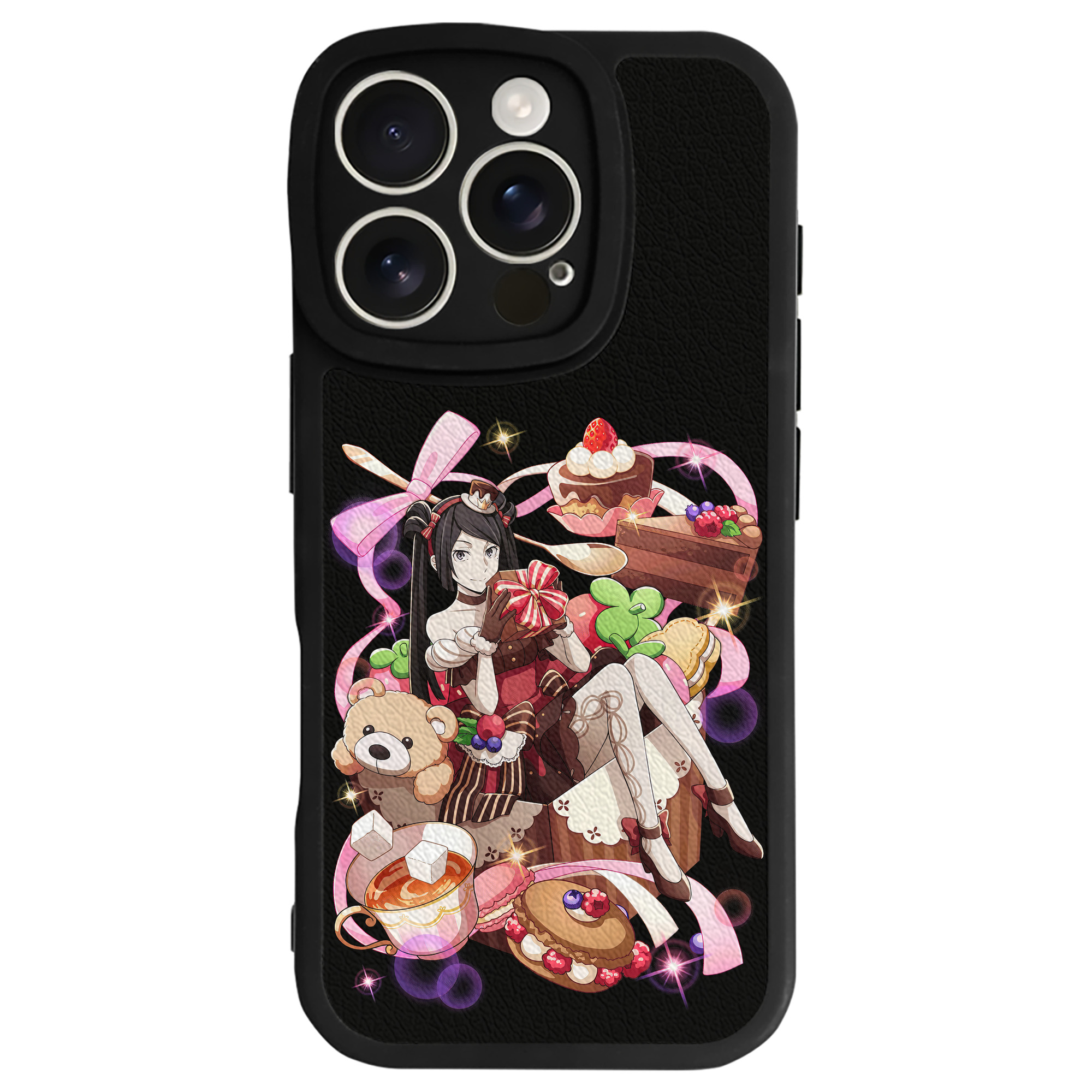 （画像用） 文豪ストレイドッグス Bungo Stray Dogs 【iPhone 16シリーズ対応】シリコンスマホケース（レザー調） 材質：シリコン